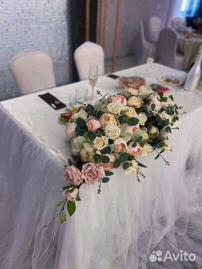 Декорации на свадьбу, свадебный декор