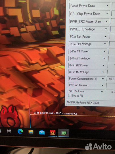 GeForce RTX3070 MSI Gaming X Trio 8Gb