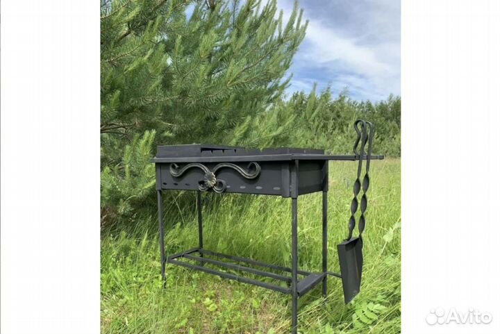 Мангал для подарка хит. Разборный. Вип качество