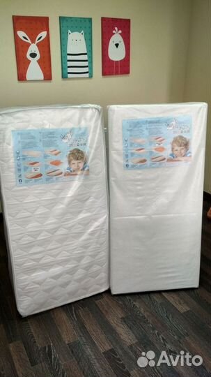 Матрас в детскую кроватку новый