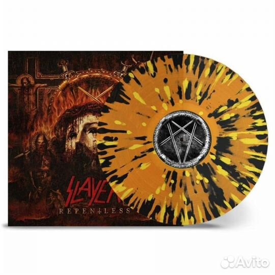 Slayer - Repentless Transparant Orange /w Yellow