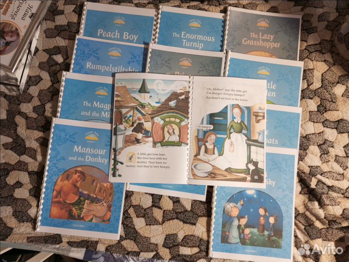 Английские книжки сказки Classic Tales Level 1