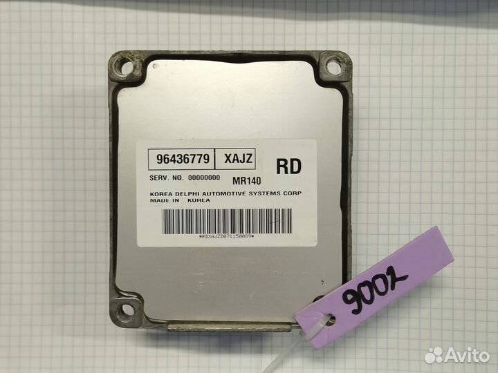 Блок управления двигателем Chevrolet Aveo