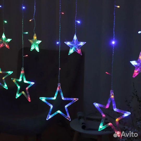 Гирлянда звезды