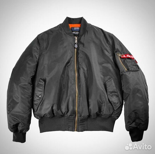 Бомбер Ma-1 теплый