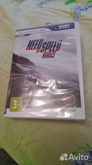 Игровой диск. Игра Need for speed rivls