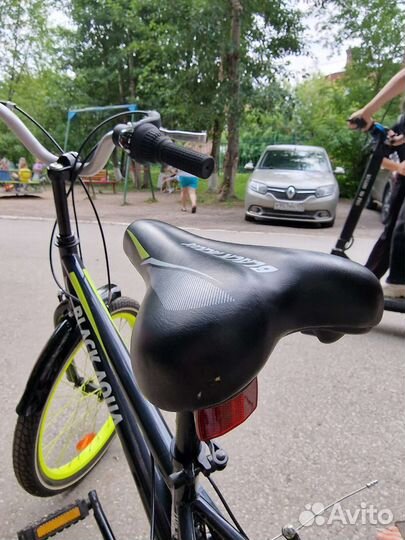 Велосипед детский black aqua