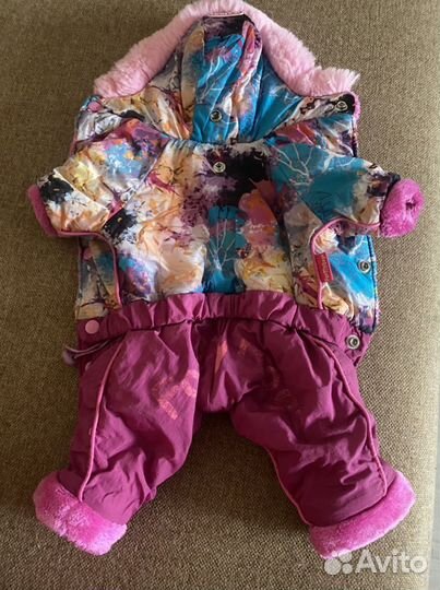 Утепленный костюм для собаки