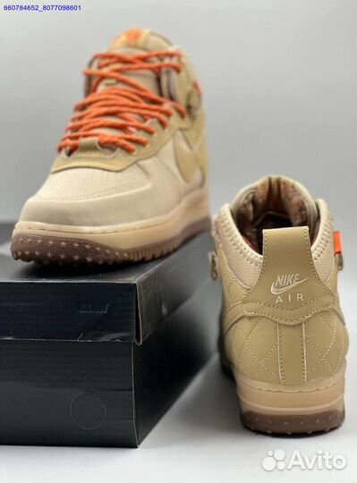 Кроссовки Nike Air Force 1 Duckboot (с мехом) (Арт.50246)