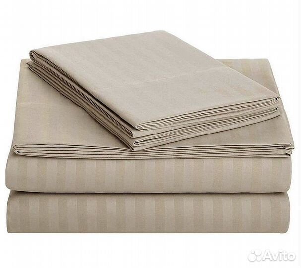 Постельное белье GoodNight Страйп-сатин дуэт (с на