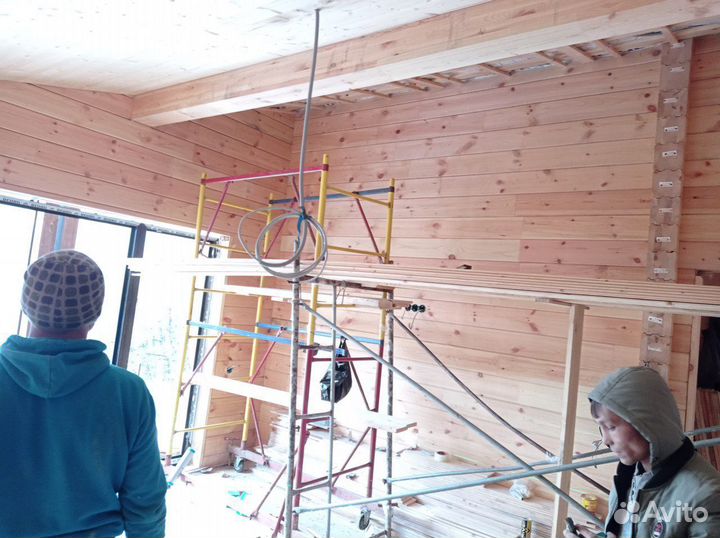 Обшивка вагонкой, планкен, имитация бруса