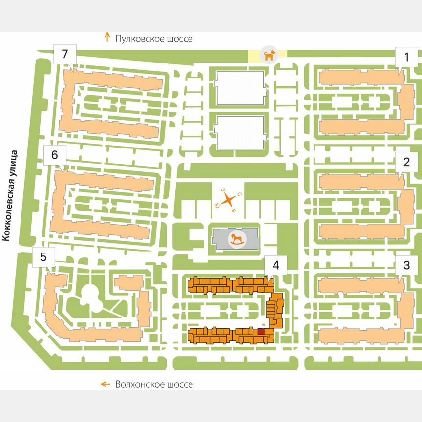 1-к. квартира, 35,4 м², 3/5 эт.