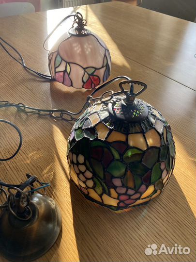 Светильник потолочный подвесной Тиффани