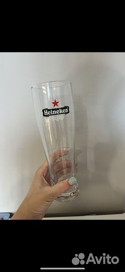 Бокалы 4шт Heineken 0.5мл новые