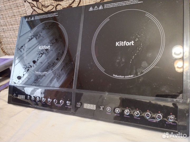 Индукционная плита 2 конфорки