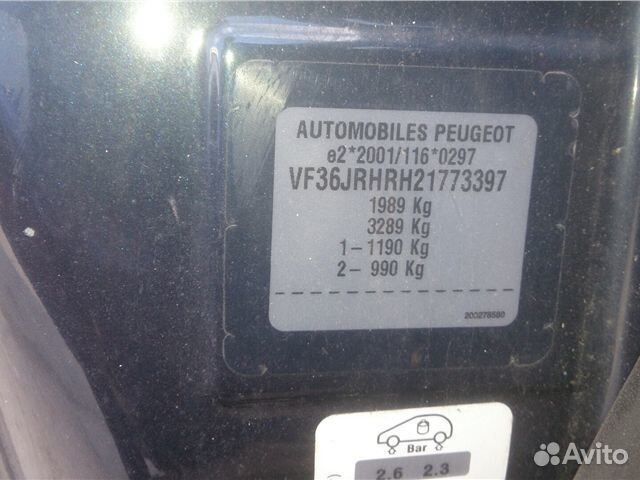 Разбор на запчасти Peugeot 407