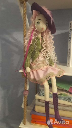 Интерьерная кукла ручной работы