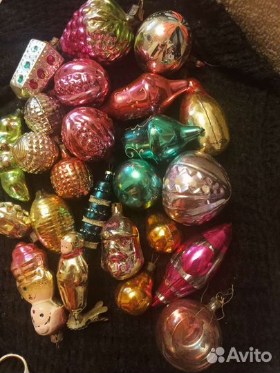 Елочные игрушки СССР