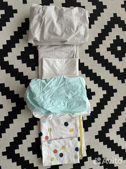 Детское постельное белье, одеяло, подушка IKEA