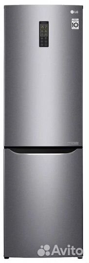 Холодильник LG GA-B419slul, графитовый