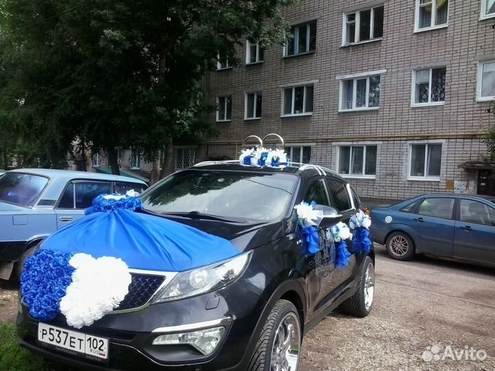 Украшения на свадебную машину