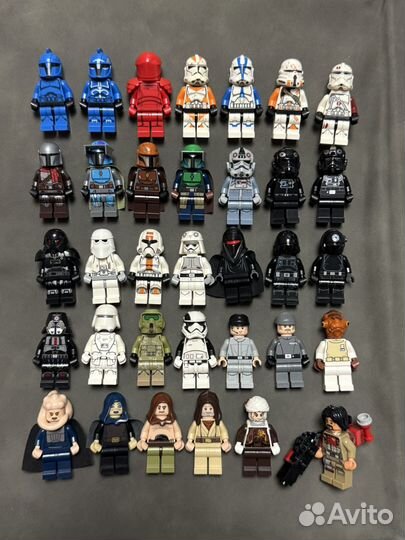 Lego star wars минифигурки