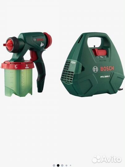 Краскопульт bosch 3000 pfs