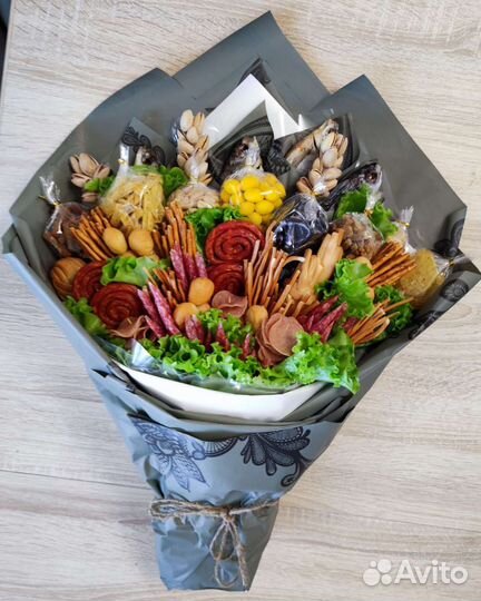 Съедобные букеты для мужчин