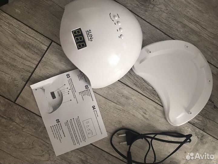 Набор для наращивания ногтей с лампой