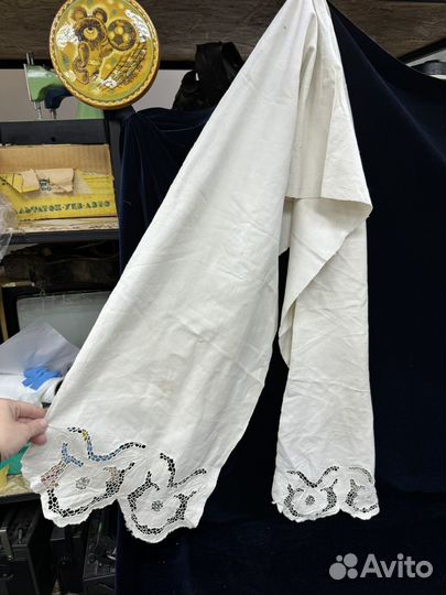 Рушник Кружево Подзор л 61 Ручная Работа Хлопок