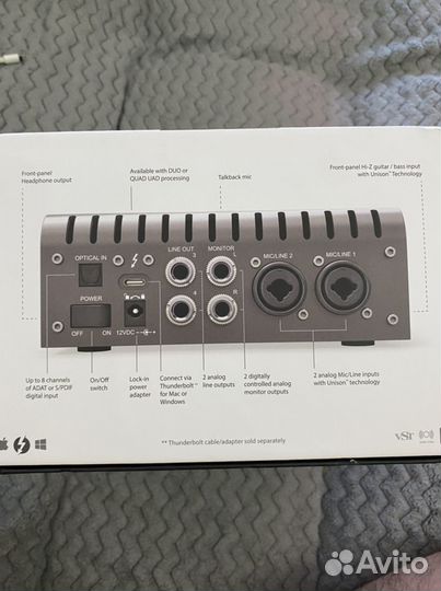 Uad apollo twin x he новый