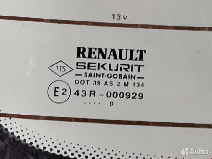 Крышка (дверь) багажника для Renault Scenic 1