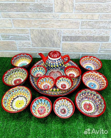 Узбекская посуда ляган