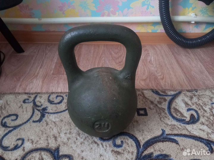 Гиря 24 кг бу