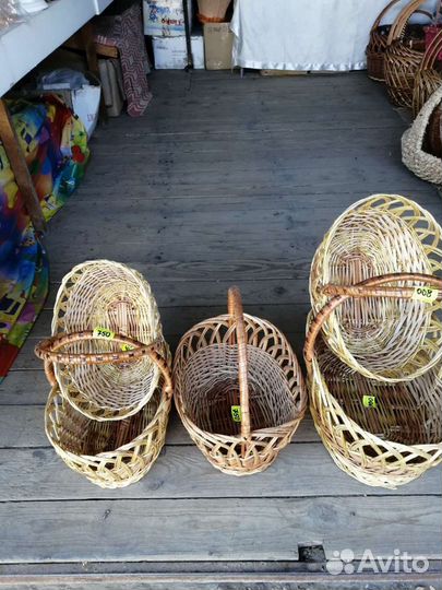 Корзина плетеная