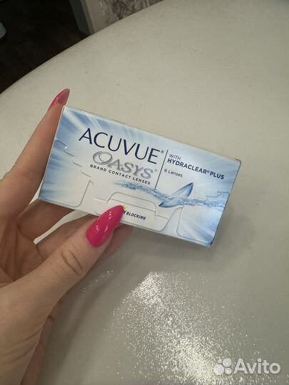 Линзы acuvue oasys 4