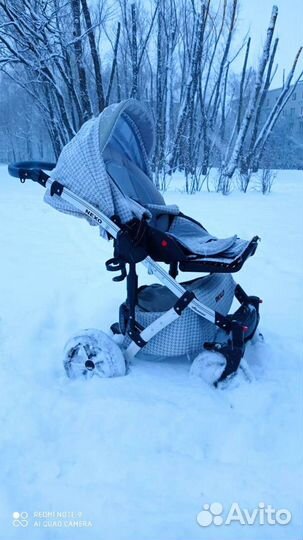 Стильная коляска 2в1 Snolly Nexo