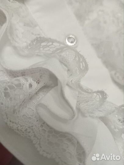 Блузка белая школьная