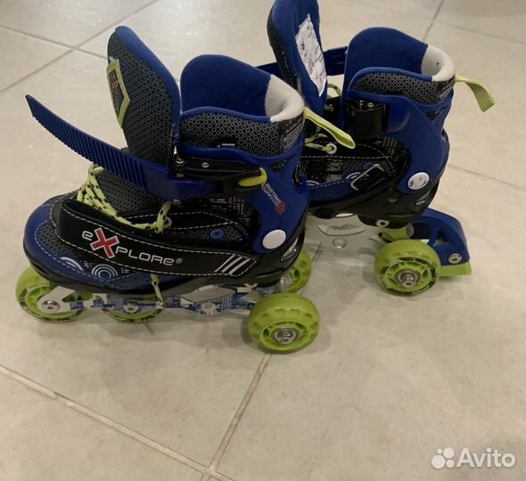 Роликовые коньки раздвижные