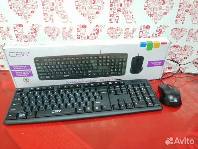 Проводной USB набор CBR для пк мяготина 65