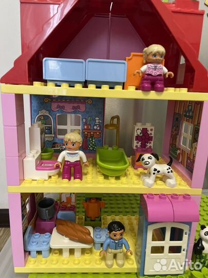 Lego duplo кукольный дом животные