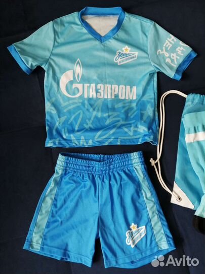 Футбольная форма зенит 104- 110 р