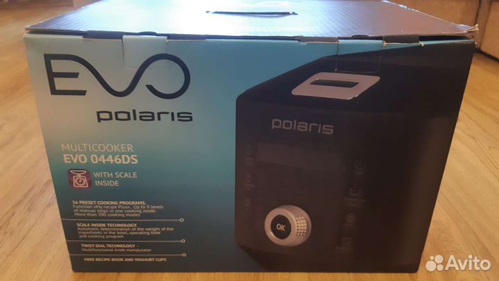 Новая мультиварка Polaris EVO 0446DS