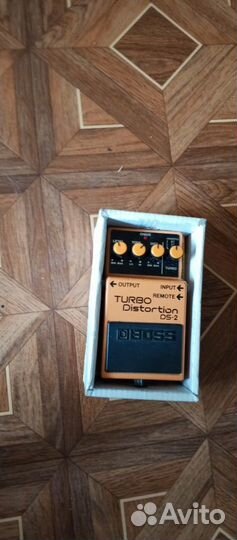 Гитарная педаль boss DS-2 Turbo Distortion
