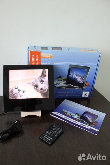 Цифровая фоторамка Digma, 8 дюймов