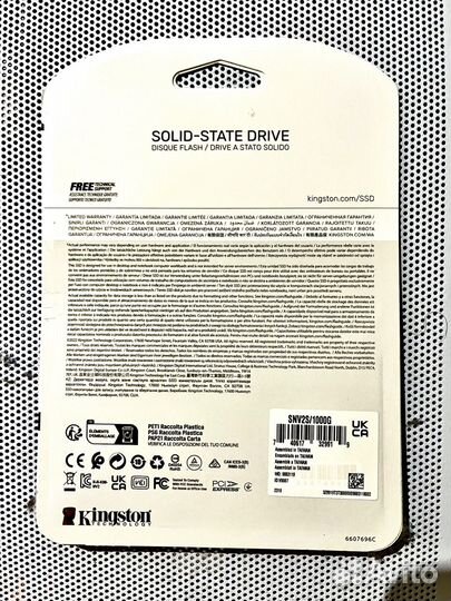 Новые SSD Kingston NV2 на 1 Tb, m.2 2280