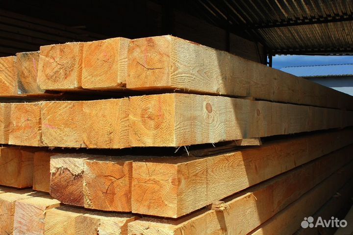 Брус из сосны для дома