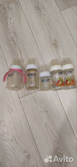 Бутылочки для кормления Avent, Chicco