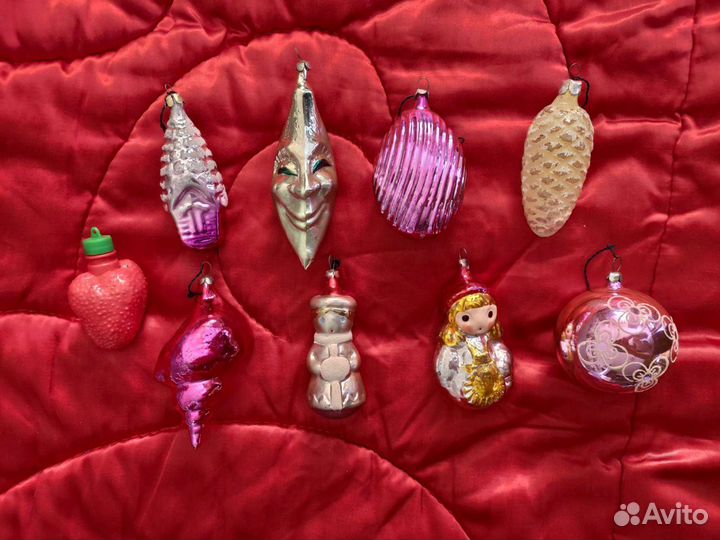 Елочные игрушки СССР