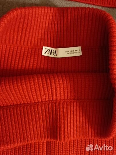 Трикотажный костюм женский zara